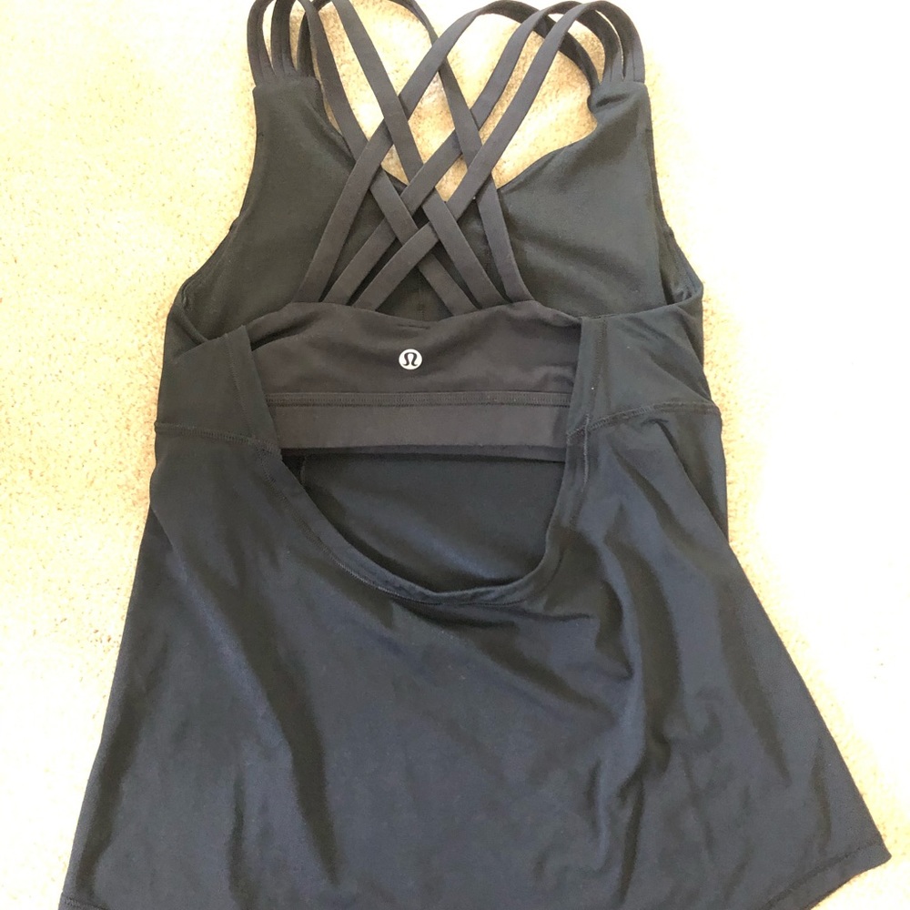 Black Lululemon Tank - Picture 2 of 4